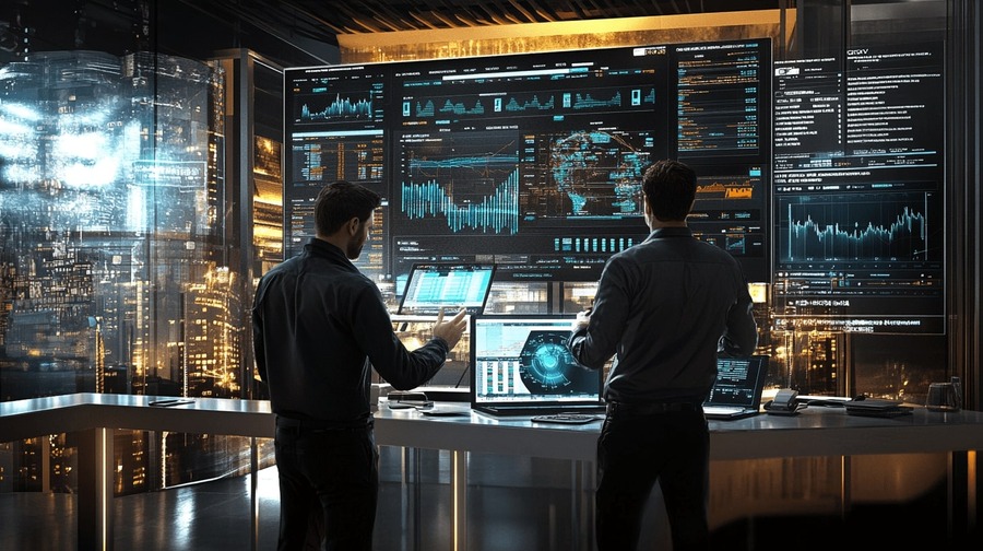 Projects 6 Traders analysant des donnees financieres